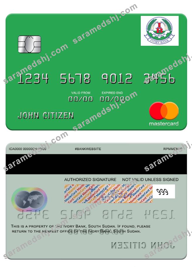 South SudanIvory Bank mastercard